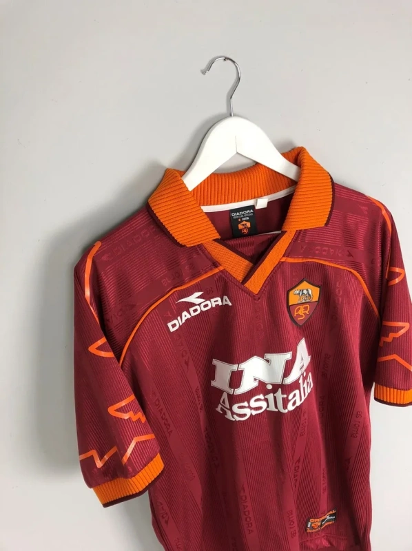 Camisa Roma I 1999/00 Retrô