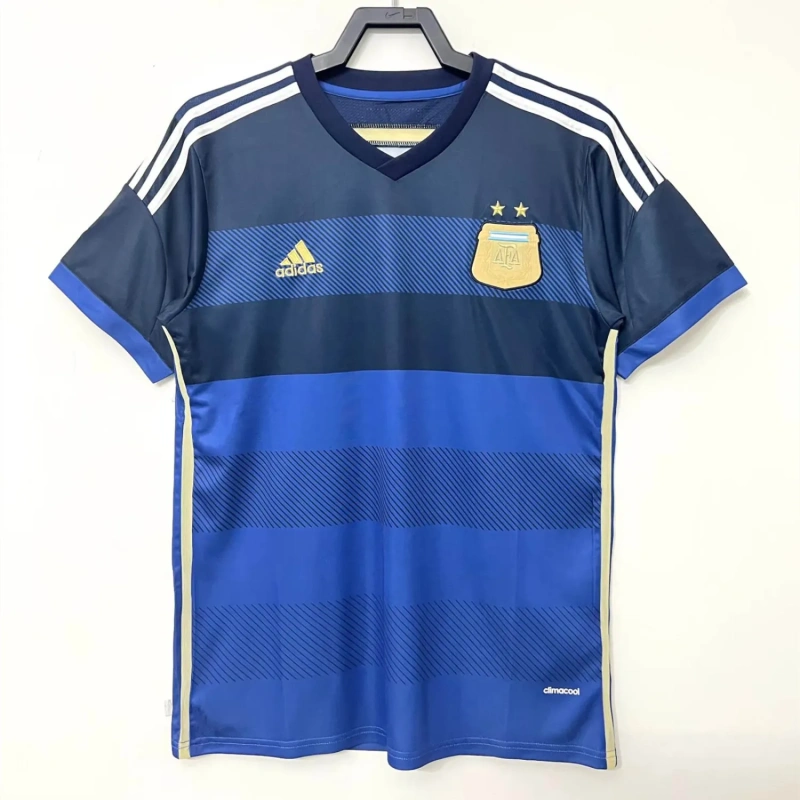 Camisa Argentina II 2014 Retrô Copa do Mundo