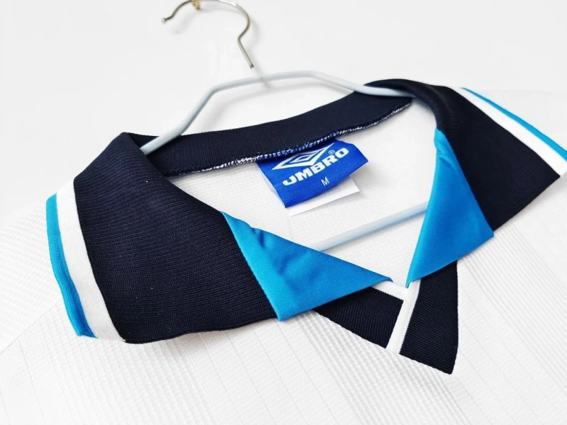 Camisa Inglaterra I 1995/96 Retrô Manga Longa