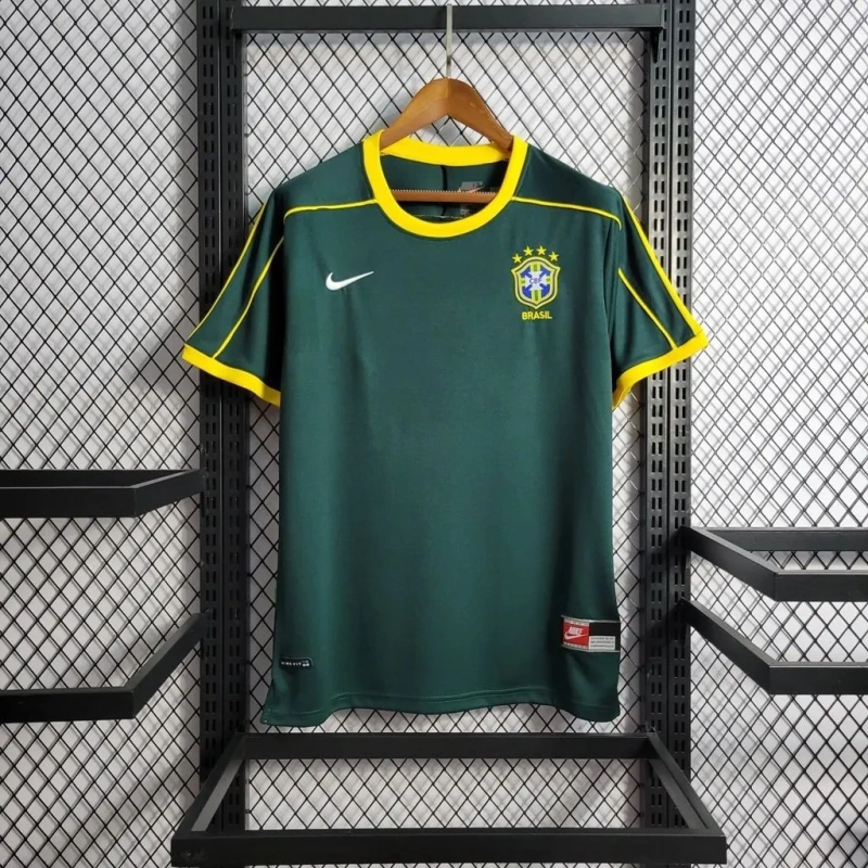 Camisa Brasil Goleiro 1998/00 Retrô
