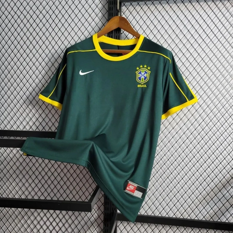 Camisa Brasil Goleiro 1998/00 Retrô