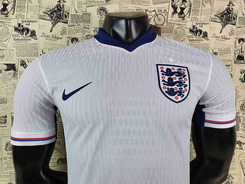 Camisa Inglaterra I 2024/25 Versão Jogador Eurocopa