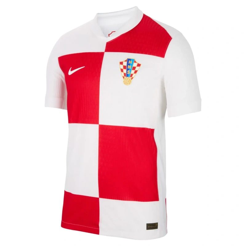 Camisa Croácia I 2024 Versão Jogador Eurocopa