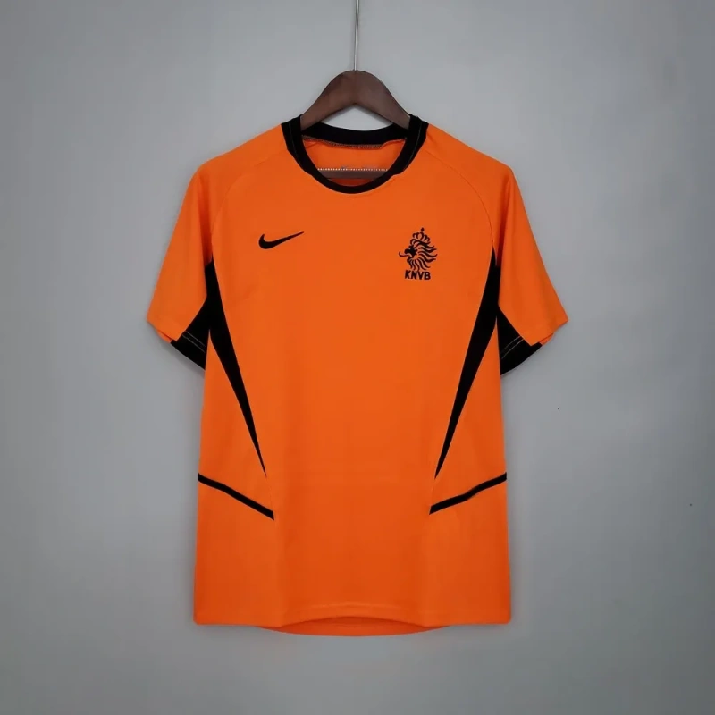 Netherlands 2002 World Cup Home Retro Jersey