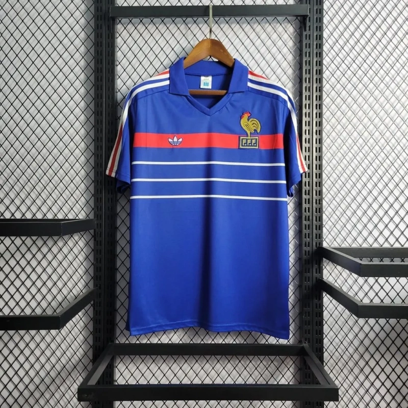 France 1984 Home Retro Jersey