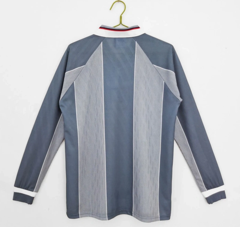 Camisa Inglaterra II 1996/97 Retrô Manga Longa