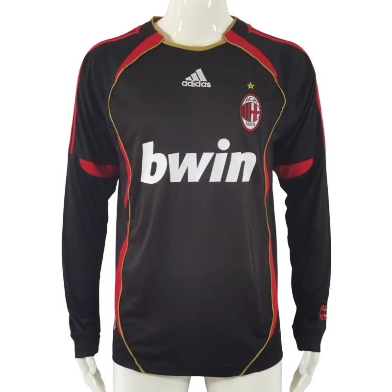 Camisa AC Milan III 2006/07 Retrô Manga Longa
