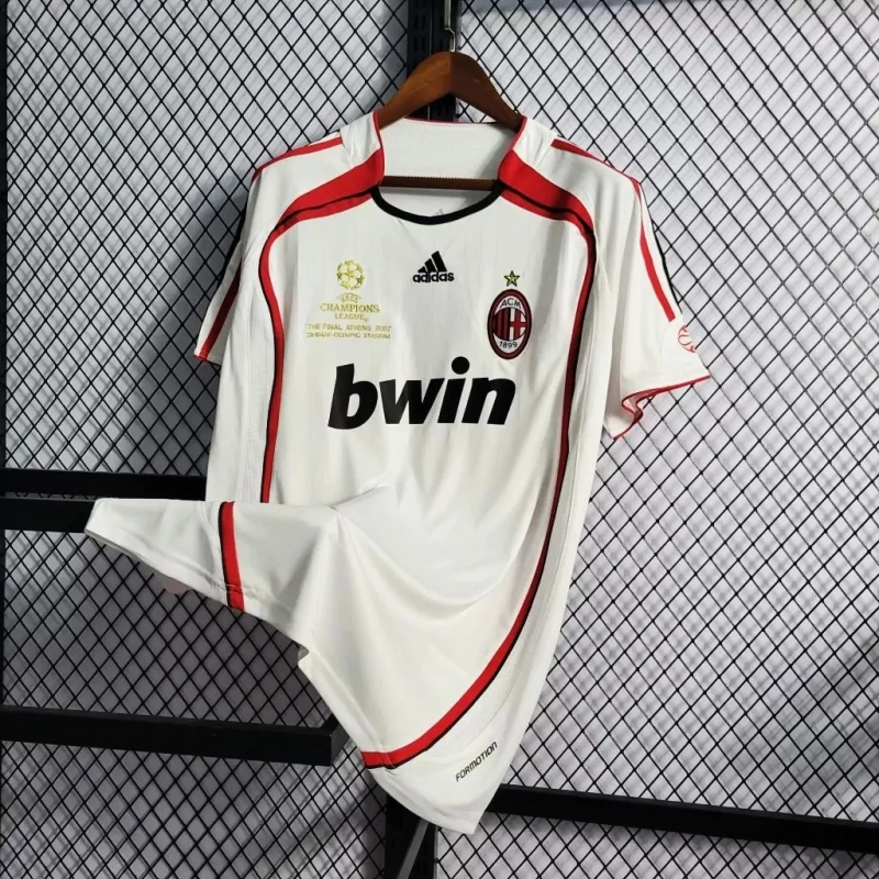 Camisa AC Milan II 2007 Retrô UCL