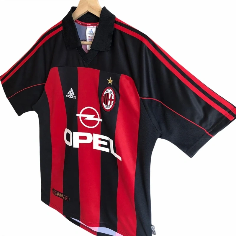 Camisa AC Milan I 2000/02 Retrô