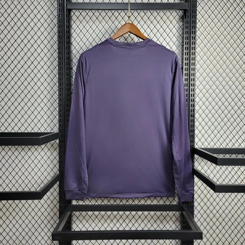 Camisa Inglaterra II 2024 Manga Longa Eurocopa