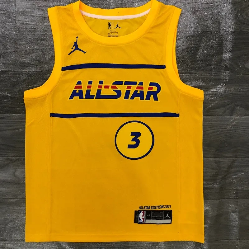 Mens Chris Paul All-Star 2021 Yellow Swingman Player Jersey