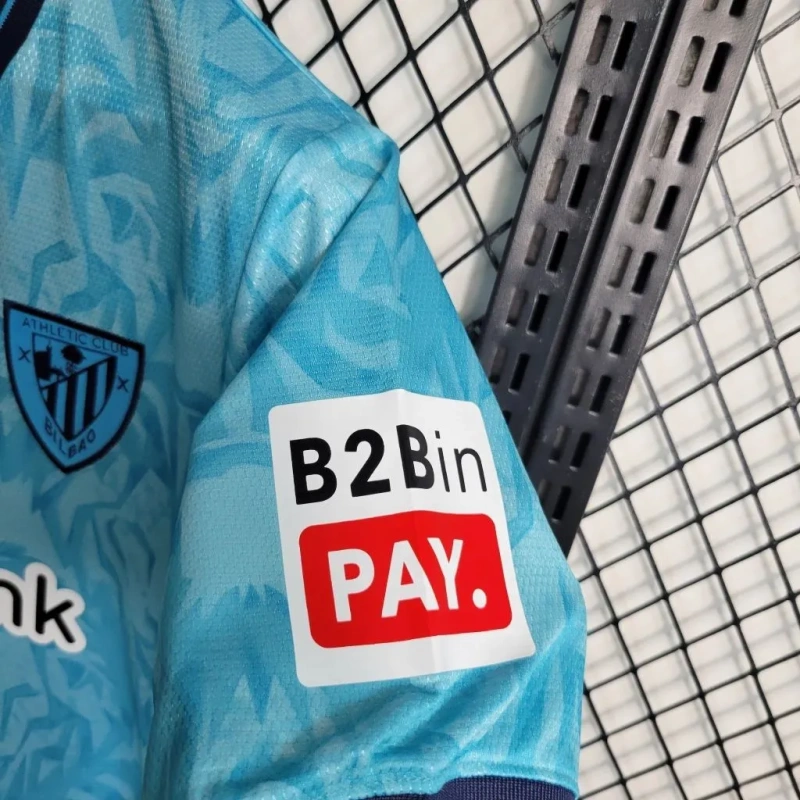 Camisa Athletic Bilbao II 2023/24 Versão Tailandesa