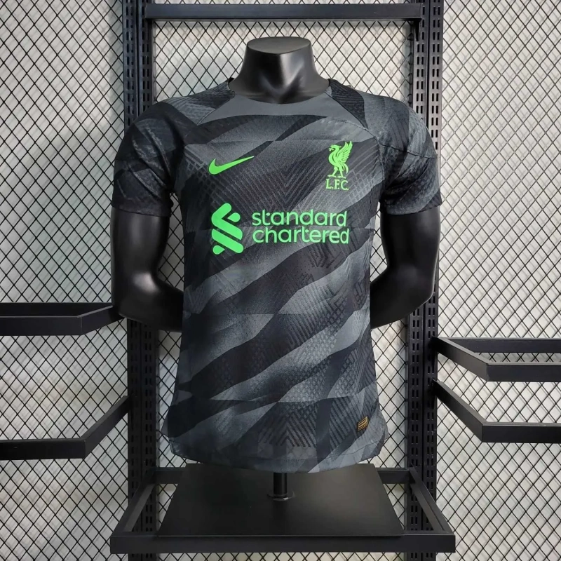 Camisa Liverpool Goleiro 2023/24 Autêntica Versão Jogador