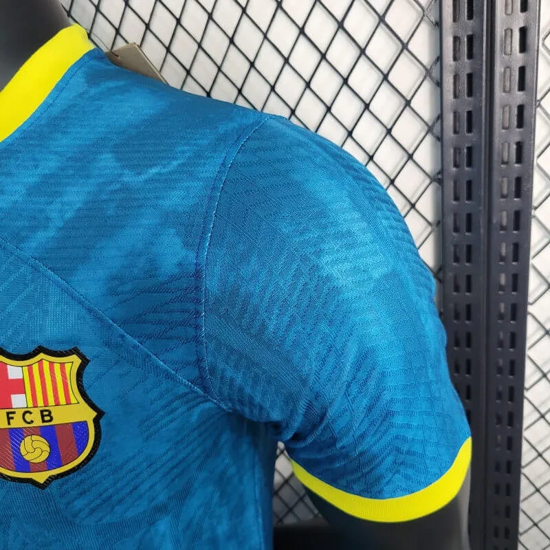 Camisa Barcelona 2023/24 Autêntica Versão Jogador