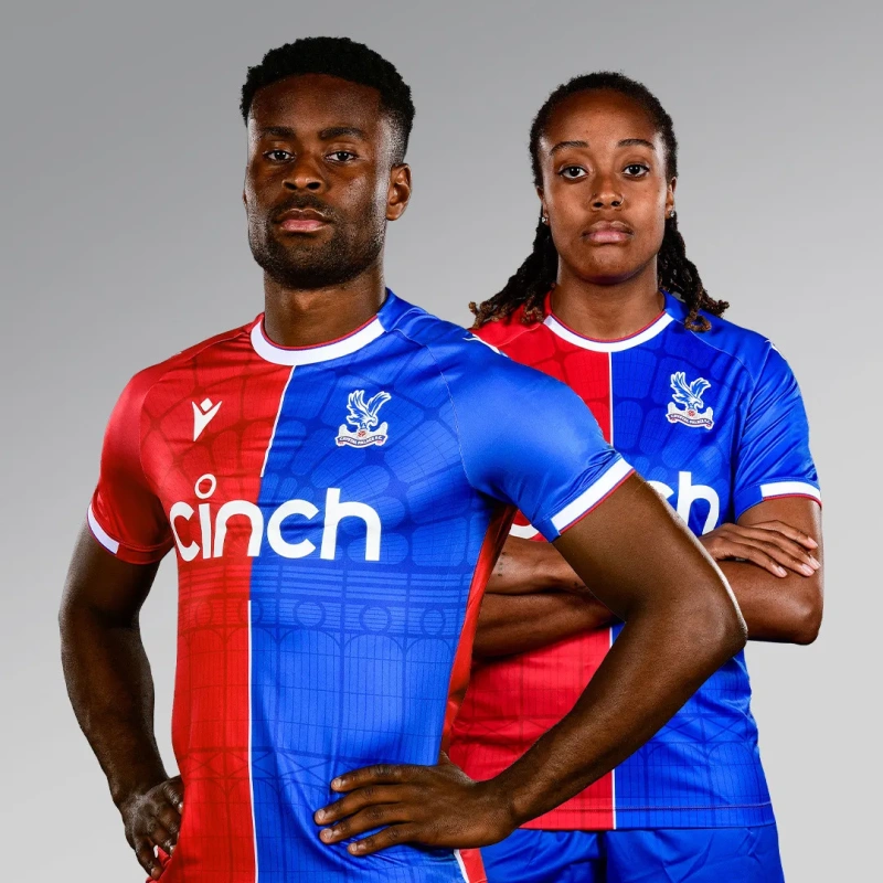 Camisa Crystal Palace I 2023/2024 Versão Tailandesa