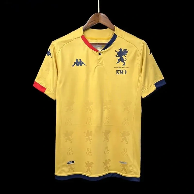 Camisa Especial Genoa 2023/2024 Versão Tailandesa (130 Anos)