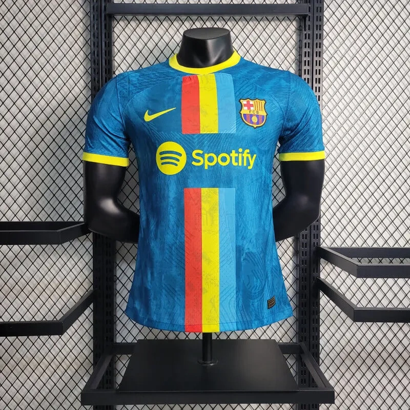 Camisa Barcelona 2023/24 Autêntica Versão Jogador