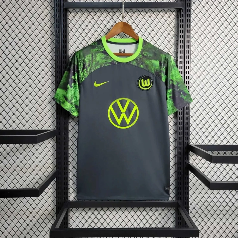 Camisa VfL Wolfsburg II 2023-2024 Versão Tailandesa