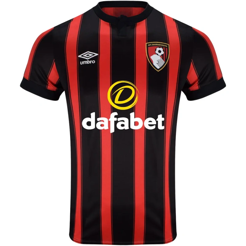 Camisa AFC Bournemouth I 2023-2024 Versão Tailandesa
