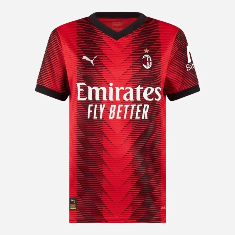 Camisa AC Milan I 2023/24 Versão Tailandesa Feminina