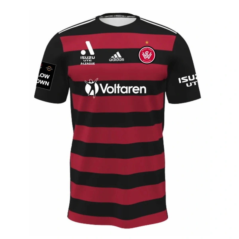 Camisa Western Sydney Wanderers I 2023 Versão Tailandesa