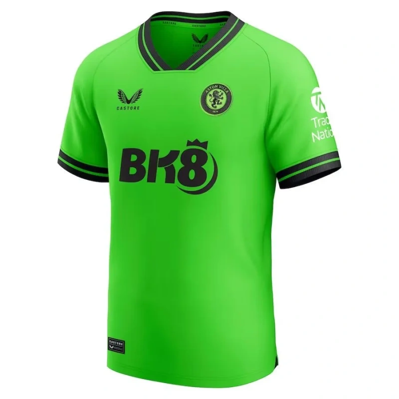 Camisa Aston Villa Goleiro 2023/24 Versão Tailandesa