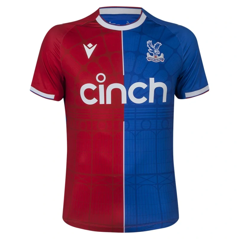 Camisa Crystal Palace I 2023/2024 Versão Tailandesa
