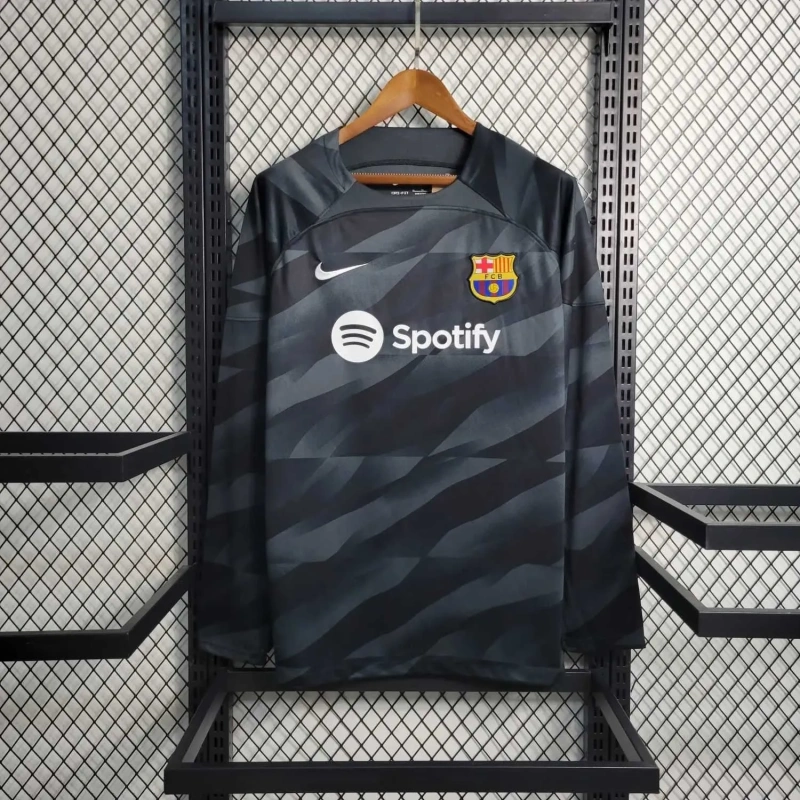 Camisa Barcelona Goleiro 2023/24 Versão Tailandesa Manga Longa