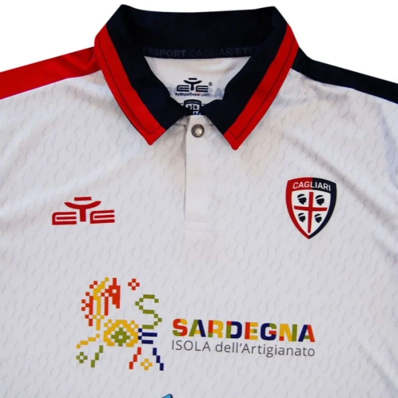 Camisa Cagliari Calcio II 2023-2024 Versão Tailandesa