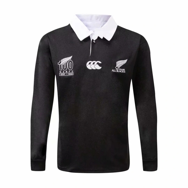 All Blacks 1992 Mens 100 Years Rugby Jersey