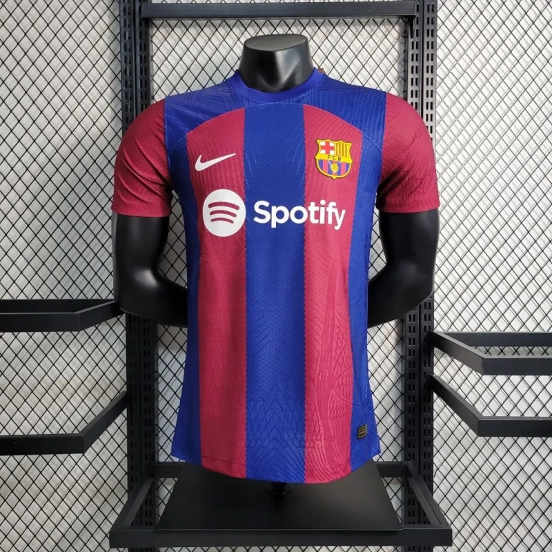 Camisa Barcelona I 2023/24 Autêntica Versão Jogador