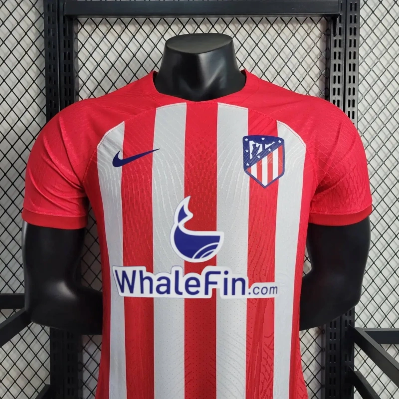 Camisa Atlético de Madrid I 2023/24 Autêntica Versão Jogador