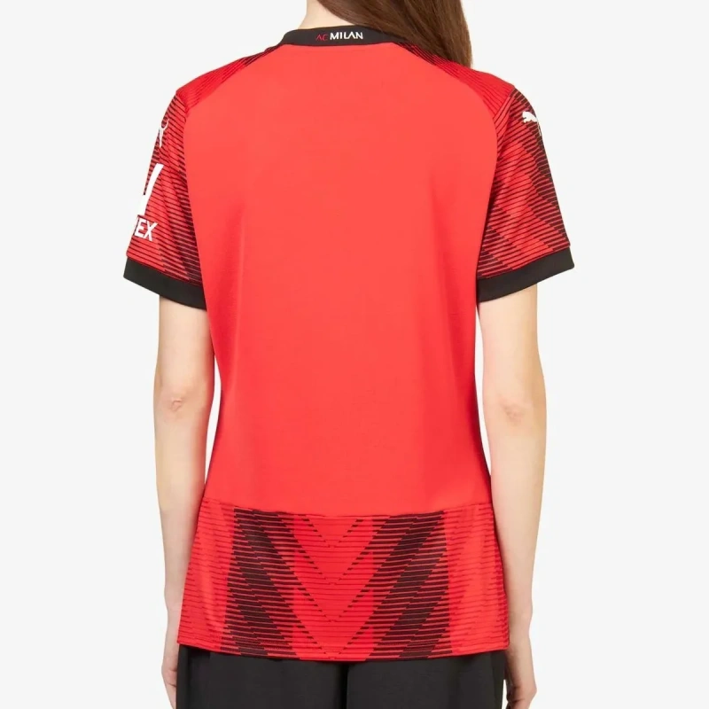 Camisa AC Milan I 2023/24 Versão Tailandesa Feminina