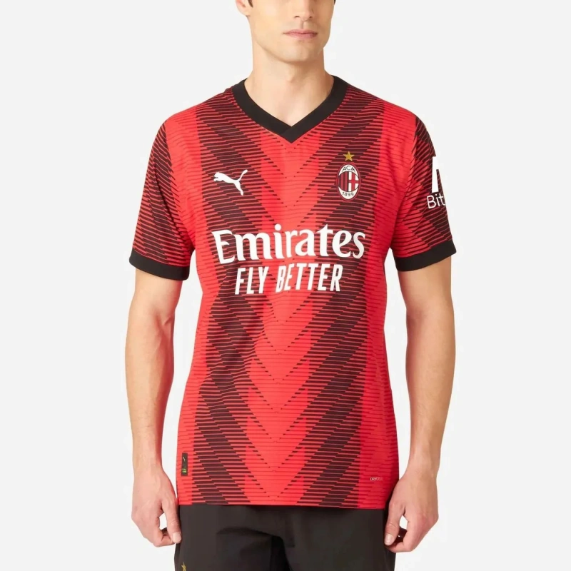 Camisa AC Milan I 2023/24 Versão Tailandesa