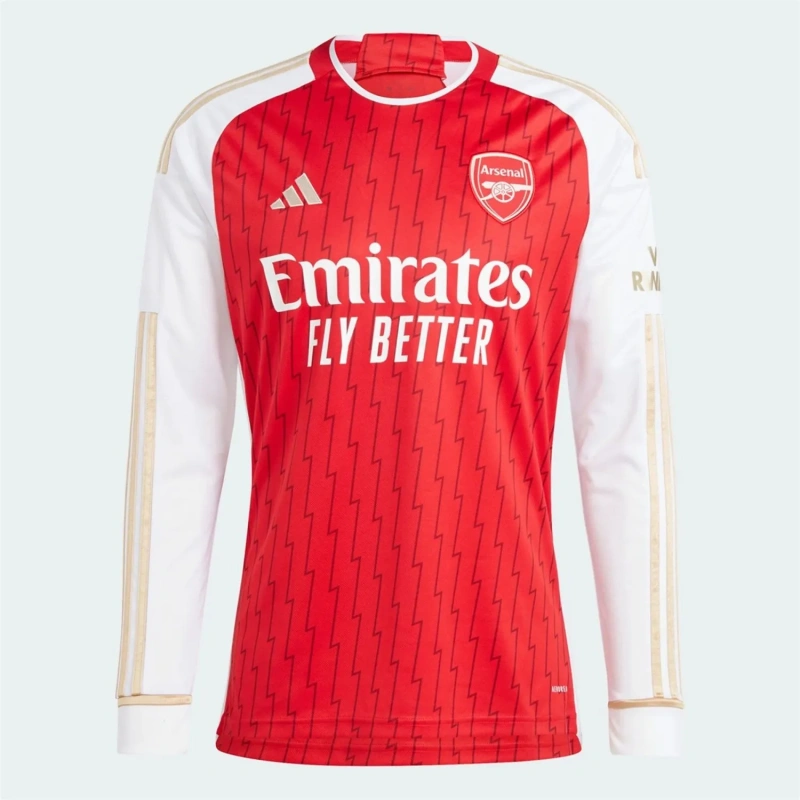 Camisa Arsenal I 2023/24 Manga Longa