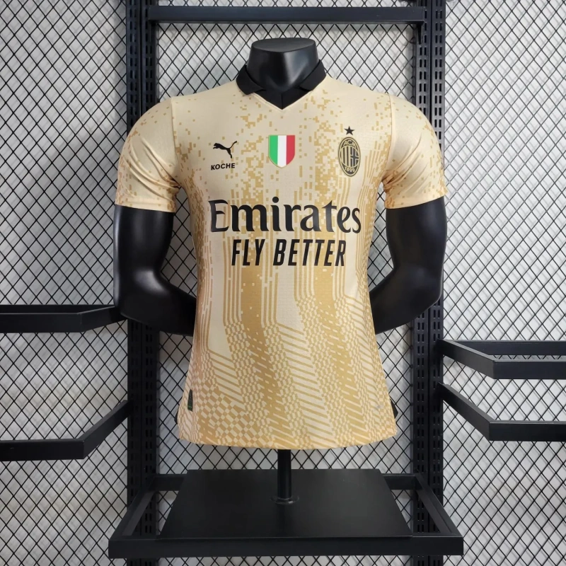 Camisa AC Milan Goleiro 2022/23 Autêntica Versão Jogador