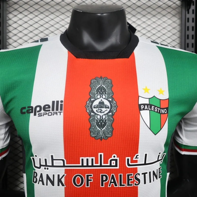 Camisa Palestino I 2024 Autêntica Versão Jogador