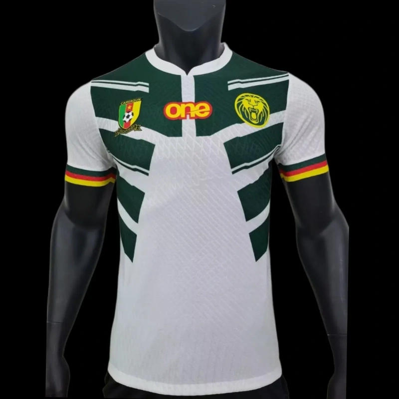 Camisa Camarões II 2022 Autêntica Versão Jogador Copa do Mundo