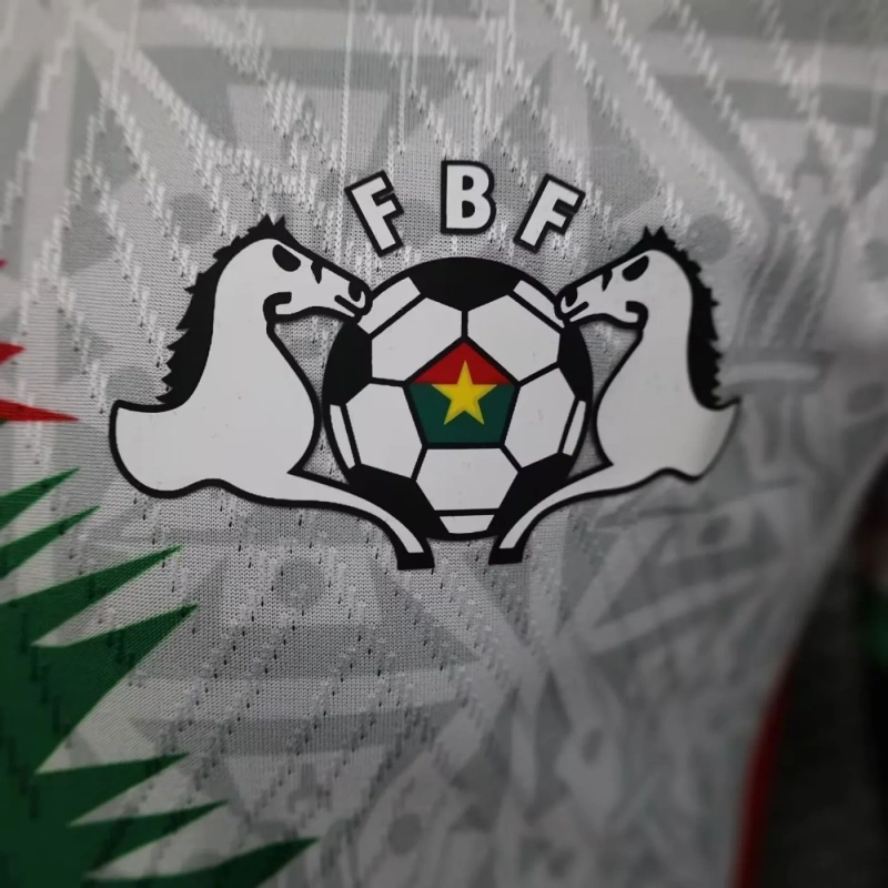 Camisa Burkina Faso II 2023/2024 Autêntica Versão Jogador