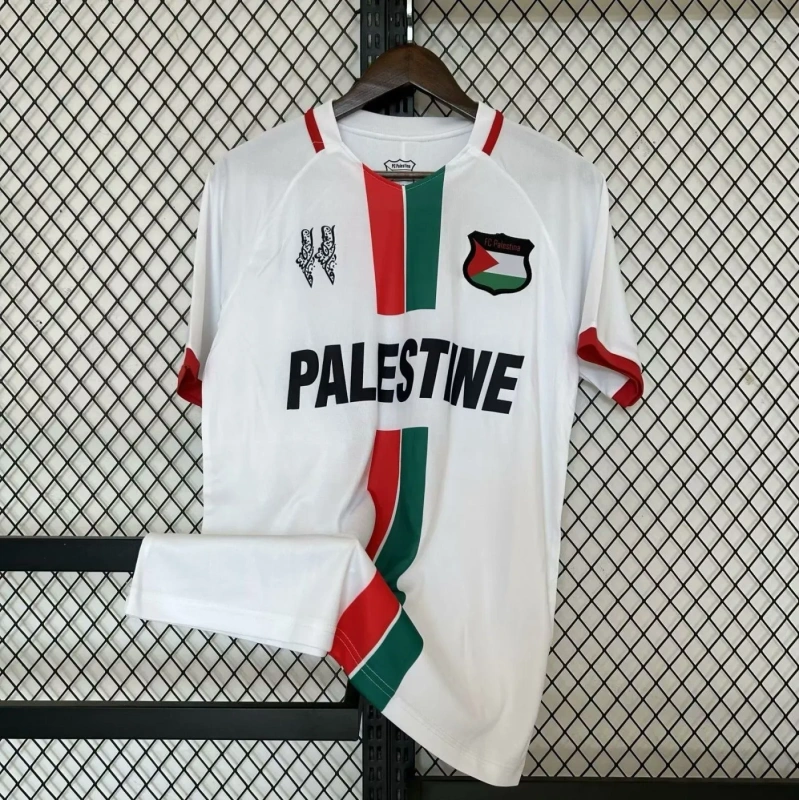 Camisa Palestino I 2023-2024 Versão Tailandesa