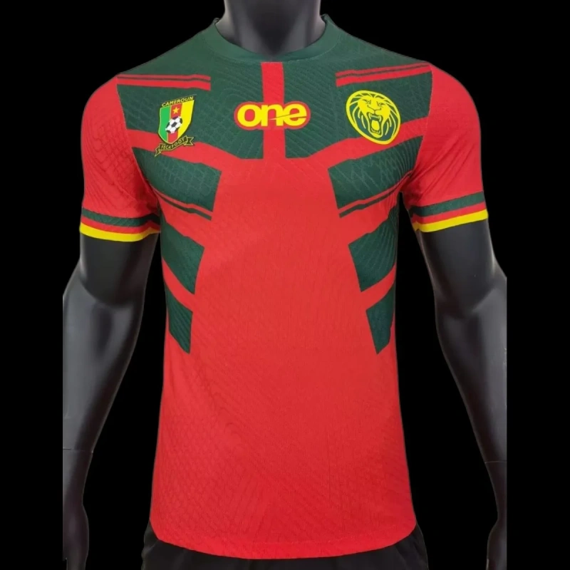 Camisa Camarões III 2022 Autêntica Versão Jogador Copa do Mundo