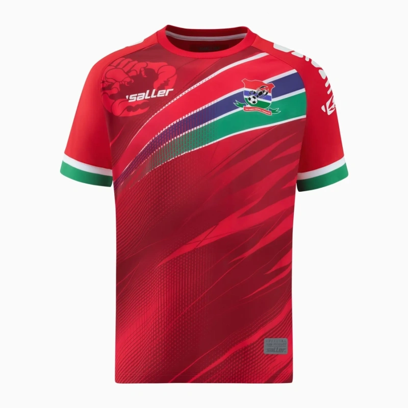 Camisa Gâmbia I 2024 Autêntica Versão Jogador