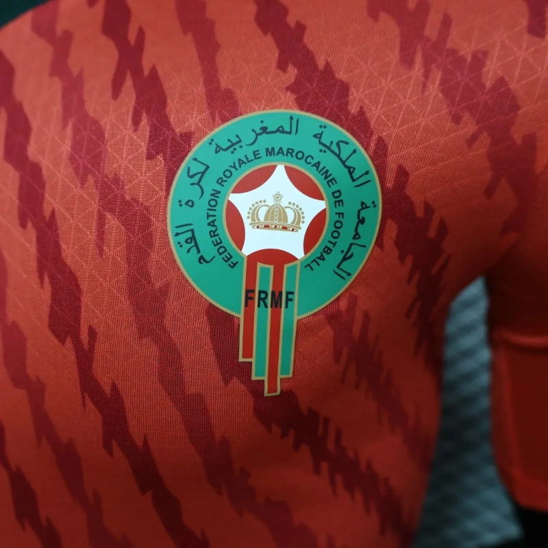 Camisa Marrocos I 2023 Autêntica Versão Jogador