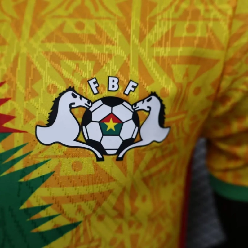 Camisa Burkina Faso III 2023/2024 Autêntica Versão Jogador