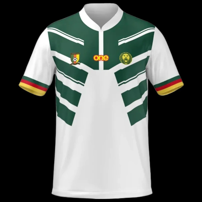 Camisa Camarões II 2022 Autêntica Versão Jogador Copa do Mundo