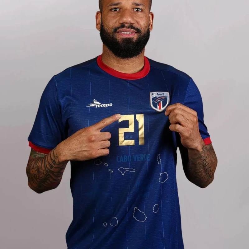 Camisa Cabo Verde I 2024 Versão Tailandesa