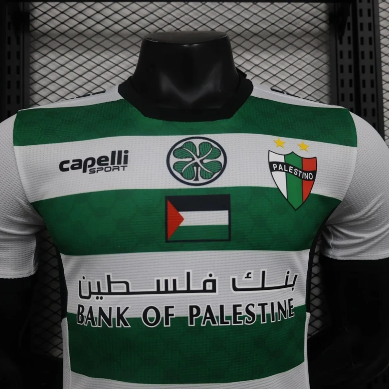 Camisa Palestino III 2024 Autêntica Versão Jogador
