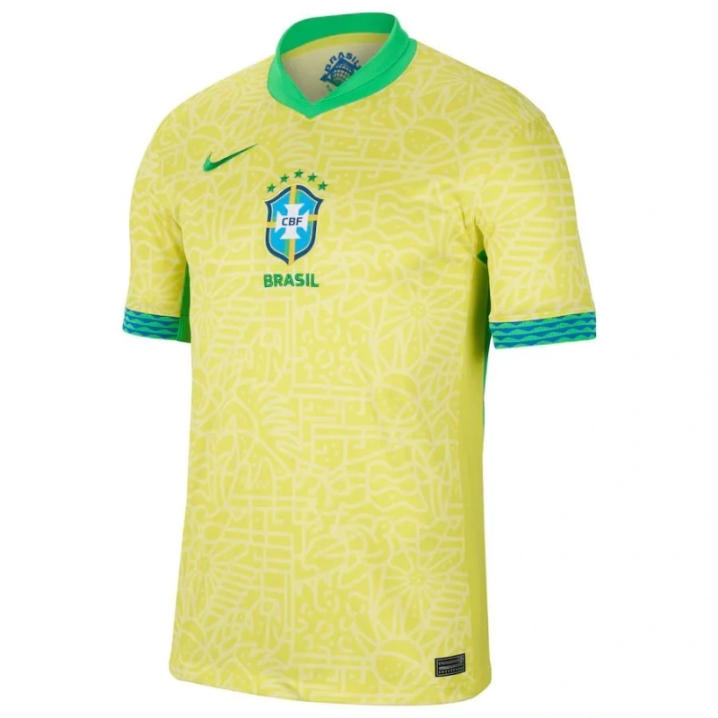 Camisa Brasil I 2024 Versão Tailandesa