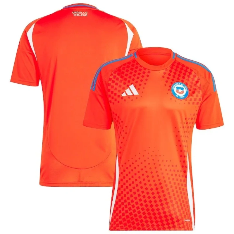 Camisa Chile I 2024 Versão Tailandesa