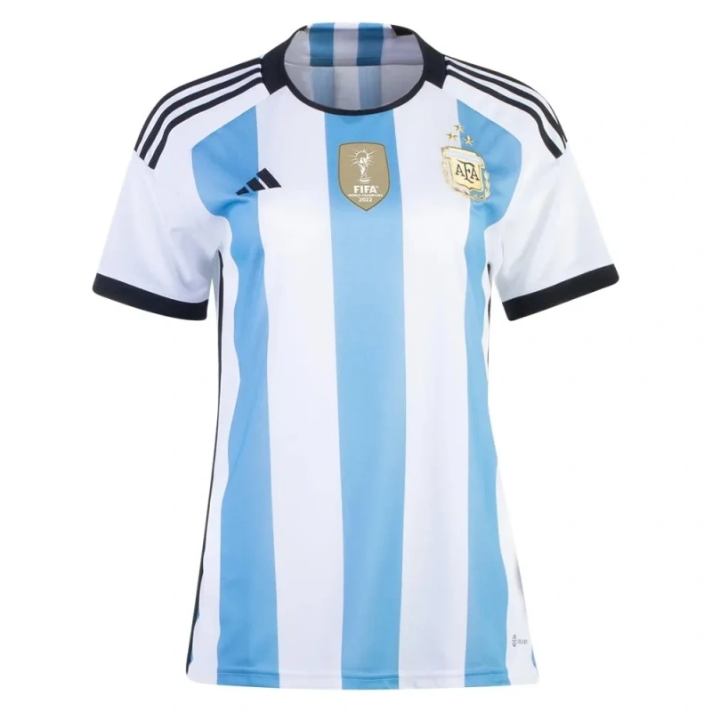 Camisa Argentina I 2022 Versão Tailandesa Feminina Copa do Mundo